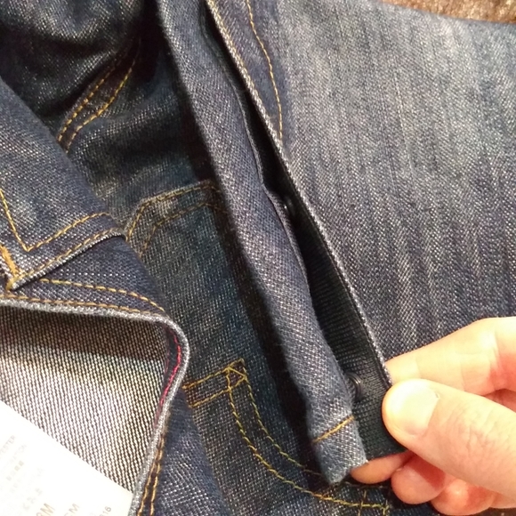 Levi's Overalls 18M Baby Boy Girl 18 months Coveralls unisex dark wash Hidden - Picture 5 of 6